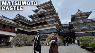 AMAZING MATSUMOTO CASTLE TOUR IN NAGANO PREFECTURE JAPAN [upl. by Kcoj]