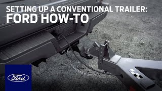 Pro Trailer Backup Assist™ Setting Up A Conventional Trailer  Ford HowTo  Ford [upl. by Della]