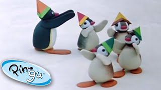 Pingu and Pinga Play at the Kindergarten  Pingu Official  1 Hour  Cartoons for Kids [upl. by Porche]