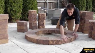 Nicolock How to Build a Serafina Fire Pit [upl. by Atikel]