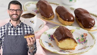 Best Chocolate Eclair Recipe [upl. by Beale]