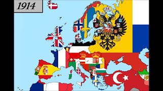 The History of Europe 19002020 by World Heraldry Every Year [upl. by Florie]