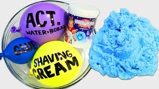 How to Make Slime with Balloons  DIY Satisfying Cloud Slime Tutorial [upl. by Oinegue]