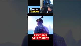 React Juice Wrld Skin Fortnite [upl. by Suhpoelc]