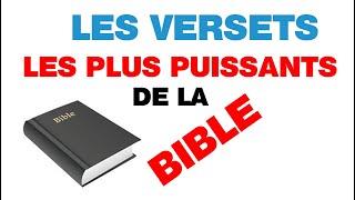 TOP 10 Les versets les plus puissants de la bible [upl. by Enrahs]