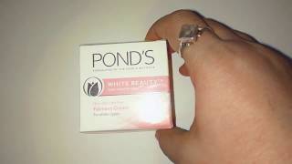 Ponds white beauty cream uses  side effects ingredients how to use price full review [upl. by Siusan]