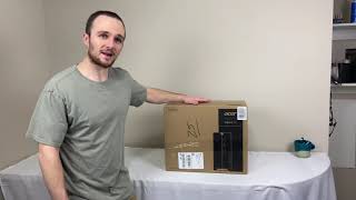 Acer Aspire TC 895 UA91 Desktop Unboxing and Teardown i310100 [upl. by Aidul]