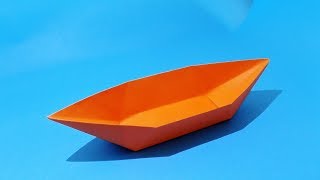 How to make a paper boat that floats  Origami boat [upl. by Socrates]