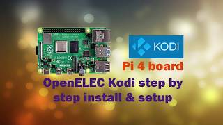 Raspberry Pi 4 Kodi Media Centre build and configuration [upl. by Akcimat215]