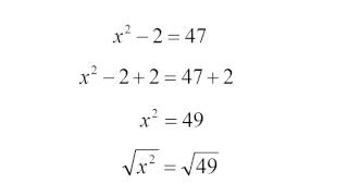 Solving Equations with Square Roots Simplifying Math [upl. by Ruffo]