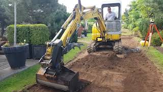 DIY MINI EXCAVATOR GRADING BUCKET [upl. by Samaj]