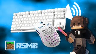 Keyboard  Mouse Sounds ASMR  Cubecraft Skywars [upl. by Schrick90]