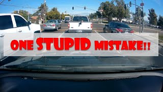 DMV Drive Test  ONE STUPID MISTAKE [upl. by Hasila]