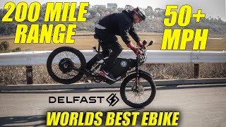 200 Miles Range 50 mph  Worlds Best Ebike [upl. by Arak329]