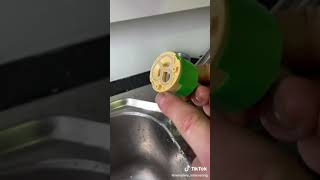 How to install a mixer tap cartridge [upl. by Ellenij866]