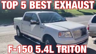 Top 5 BEST Exhaust Set Ups for Ford F150 54L Triton [upl. by Lonne366]