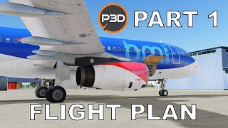 REAL AIRBUS PILOT  Airbus Procedures Tutorial  Aerosoft A320  P3D V5  Part 1 Flight Planning [upl. by Eisele]