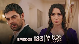 Rüzgarlı Tepe 183 Bölüm  Winds of Love Episode 183 [upl. by Rabassa781]