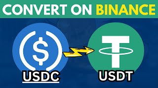 How to Convert USDC to USDT on Binance [upl. by Otaner]