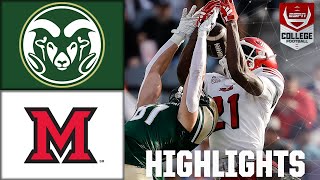 Snoop Dogg Arizona Bowl Miami RedHawks vs Colorado State Rams  Full Game Highlights  ESPN CFB [upl. by Akli33]