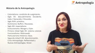 Antropología Historia de la Antropología 04122018 [upl. by Fiann600]