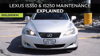 Lexus IS350 amp IS250 Most Common Maintenance Issues Explained [upl. by Haibot594]