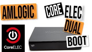 CORE ELEC DUAL BOOT TUTORIAL AMLOGIC S905 S912 TV BOXES  LIBREELEC MINOR UPDATE FORK [upl. by Greta]