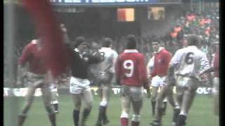 1987 Five Nations Championship Wales vs England  The Battle of Cardiff [upl. by Koa]