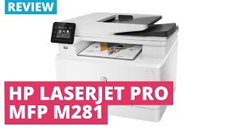 Printerland Review HP LaserJet Pro MFP M281 [upl. by Inerney822]