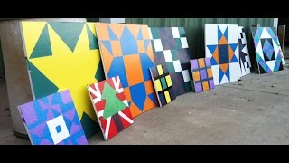 How to make a barn quilt [upl. by Vareck]