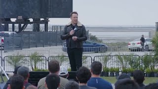 Elon Musk delivers SpaceX update talks Starship progress and more [upl. by Adiesirb]