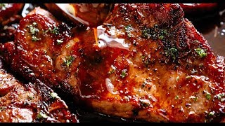 Honey Garlic Pork Chops [upl. by Aikemahs845]