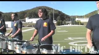 Ex 7 quotTriplet Rollquot  Section Demonstration  Marching Percussion 101 [upl. by Anayeek265]