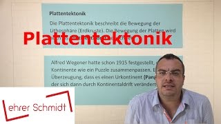 Plattentektonik  Einleitung und Begriffe  Erdkunde  Lehrerschmidt [upl. by Oneida]