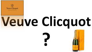 How to say Veuve Clicquot CORRECTLY French Champagne Pronunciation [upl. by Bonucci161]