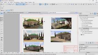 Archicad 24  Mise en page et publication des documents [upl. by Frodi940]