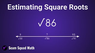 Estimating Square Roots to the Nearest Tenth [upl. by Glenda]