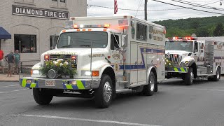 Walnutport Fire Department 125th Anniversary Fire Truck Parade [upl. by Ativla]