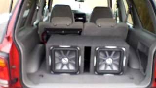 Two 12 inch Kicker L7 zx 15001 [upl. by Coopersmith]