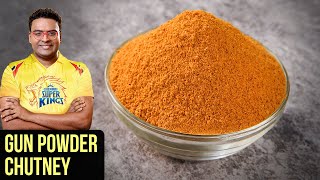 Gun Powder For Idli Dosa  How To Make Idli Podi  Indian Culinary League  Varun Inamdar [upl. by Acinnod]