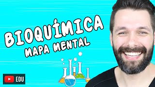 MAPA MENTAL DE BIOQUÍMICA  Biologia com Samuel Cunha [upl. by Ainej466]