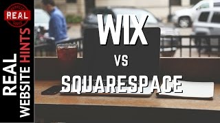 Wix Vs Squarespace What is the easier website builder [upl. by Ahterod]