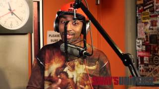 Mysonne Spits Freestyle on Sway in the Morning  Sways Universe [upl. by Ahsirtap830]