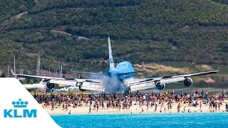 Big plane short runway  Cockpit Tales  KLM [upl. by Any]