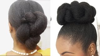 Style Your Natural Hair in 15 Minutes [upl. by Carlene]