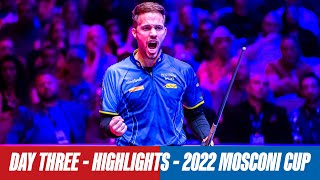 Day Three  Highlights  2022 Mosconi Cup [upl. by Rania696]