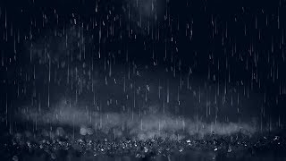 Gentle Night Rain 12 HOURS Rain Sounds for Sleeping  DARK SCREEN to Sleep Fast amp End Insomnia [upl. by Leynwad]