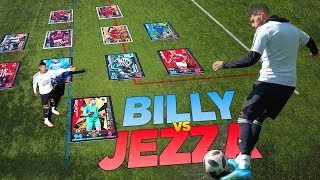 BILLY WINGROVE VS JEREMY LYNCH INSANE GIANT CARD MATCH ATTAX SPECIAL [upl. by Holey8]