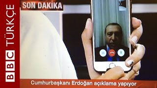 Erdoğan Milletimi meydanlara davet ediyorum  BBC TÜRKÇE [upl. by Charla]