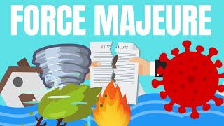 Force Majeure in Contracts explained  International Law  Lex Animata by Hesham Elrafei [upl. by Eustazio421]